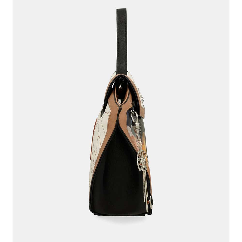 Anekke Borsa a Spalla Tracolla Alma con Patta 40701-304 - Ispirazione Spagnola