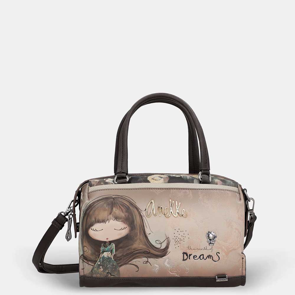 Anekke Borsa a Mano Media Real | Doppia Portabilità | Multi-Tasca