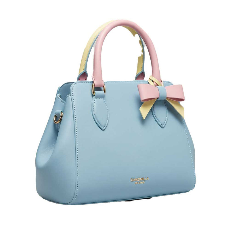 Borsa Camomilla Milano - Bauletto Con Tracolla, Similpelle, 22x9x16 Cm, Made In China - Foto 11