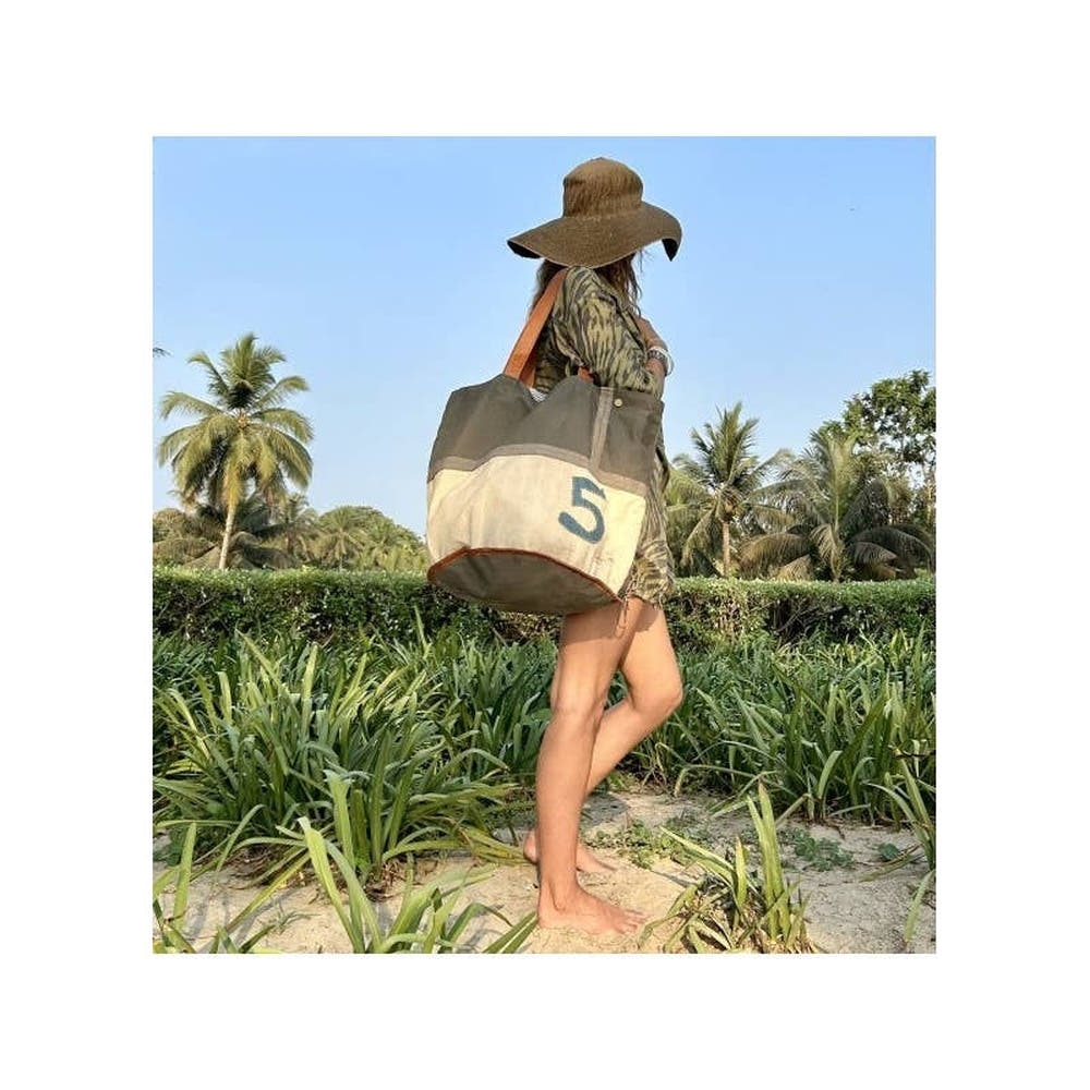 Borsa bestseller Casa Natura 4 stagioni in tela - KOBE SNR18
