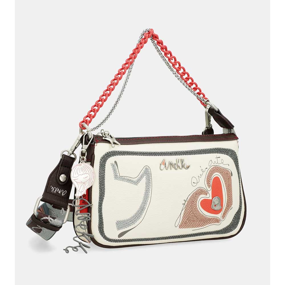 Anekke Borsa Baguette Alma Olé 40763-267 | Manico Anello e Tracolla