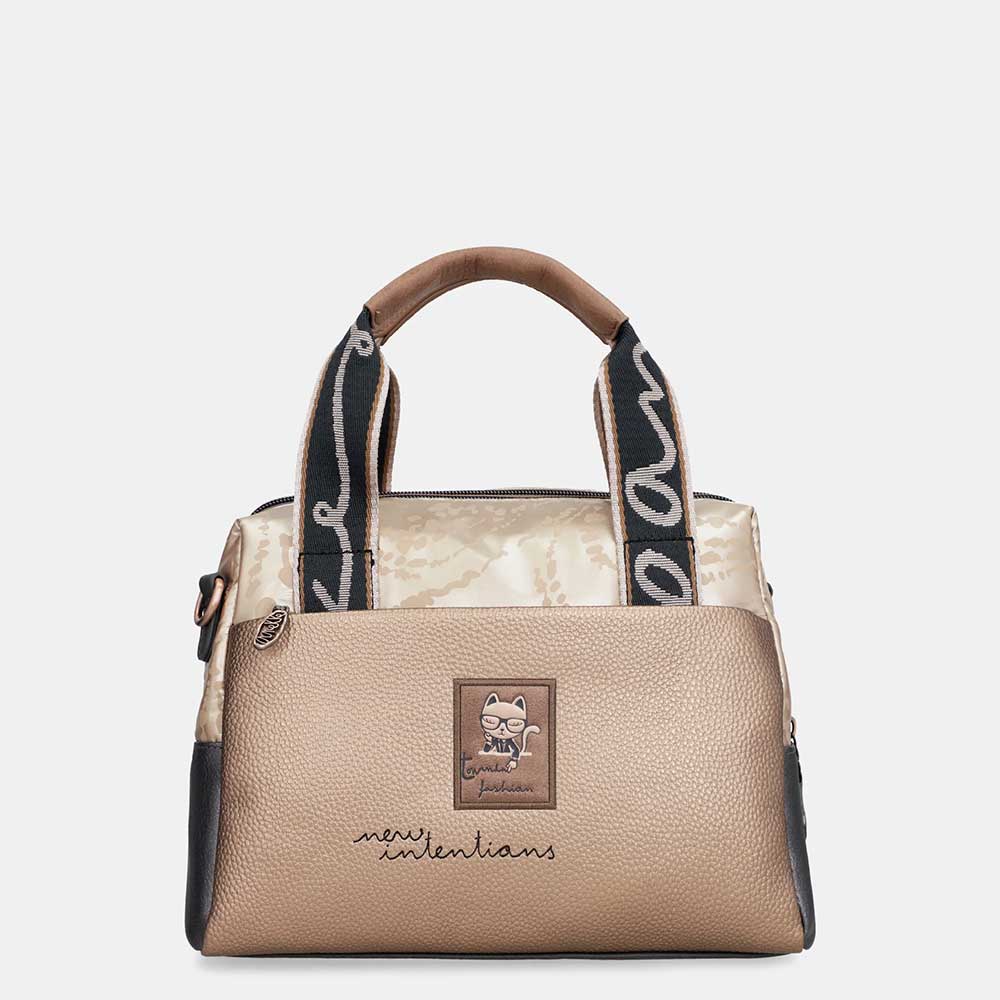 Anekke Intentions: Borsa Bowling Elegante con Tracolla - Collezione Unica