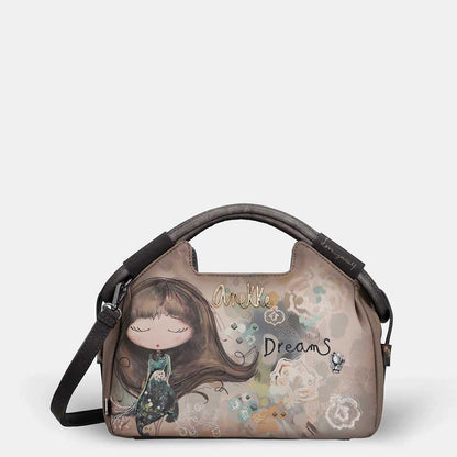 Anekke Borsa Bowling | Collezione Real | Manici e Tracolla