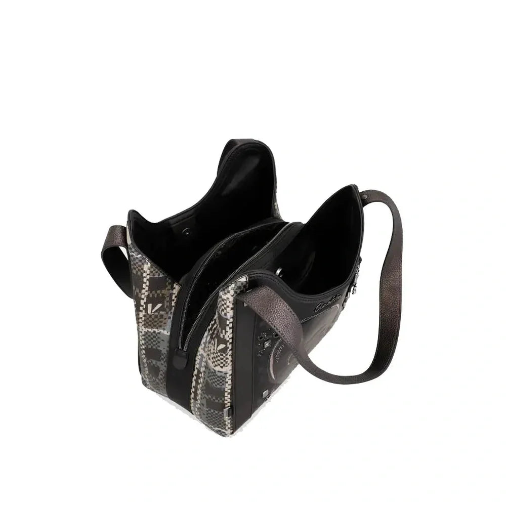 Borsa a Spalla Donna Anekke Iron con 3 Scomparti e Cerniera