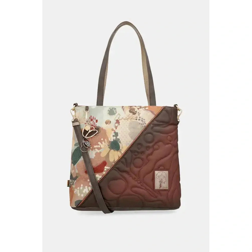 Anekke Borsa a Spalla Quadrata Blossom | Borsa Donna Ecopelle Stile Creativo FW 26/2