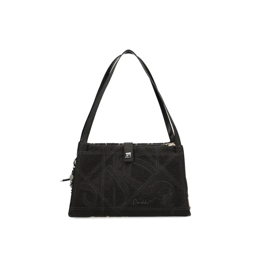Borsa a Spalla Quadrata Donna Anekke Iron con Cerniera