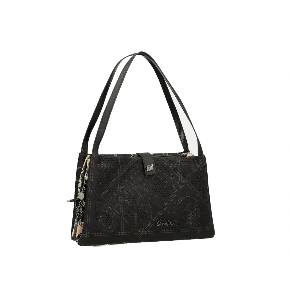 Borsa a Spalla Quadrata Donna Anekke Iron con Cerniera