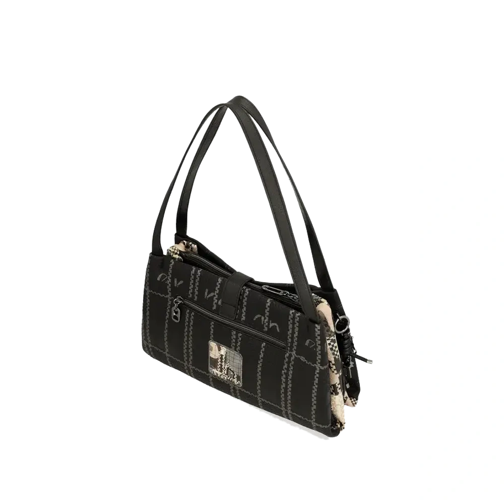 Borsa a Spalla Quadrata Donna Anekke Iron con Cerniera