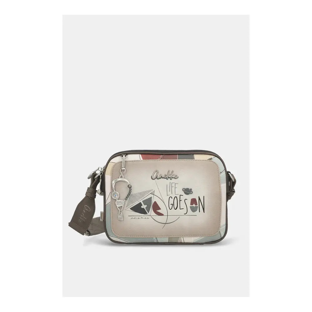 Anekke Borsa a Tracolla Media Auralis | Nuova Collezione 2026 SS26 | 3 Scomparti