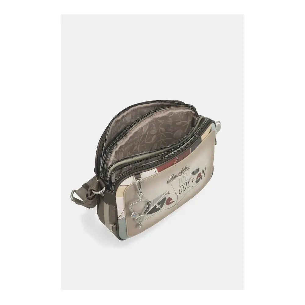 Anekke Borsa a Tracolla Media Auralis | Nuova Collezione 2026 SS26 | 3 Scomparti