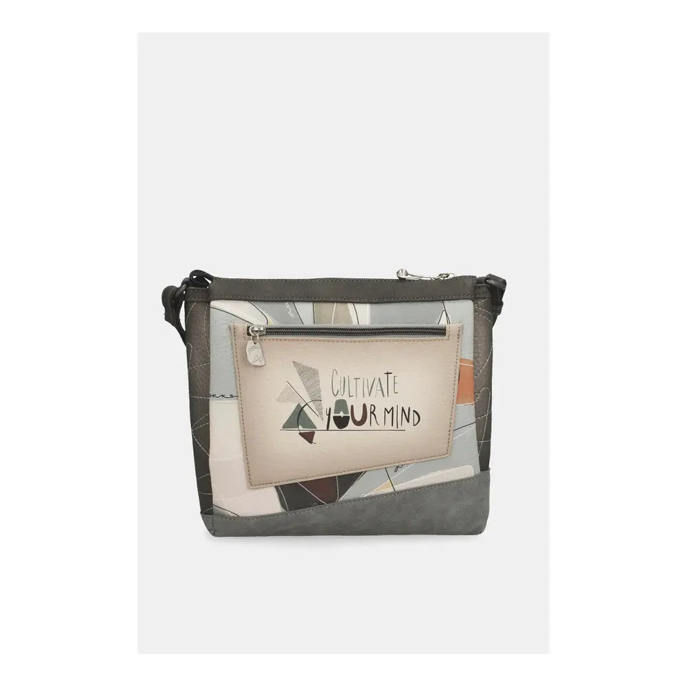 Anekke Borsa a Tracolla Media Sophia | Armonia Geometrica e Stile | 33 cm