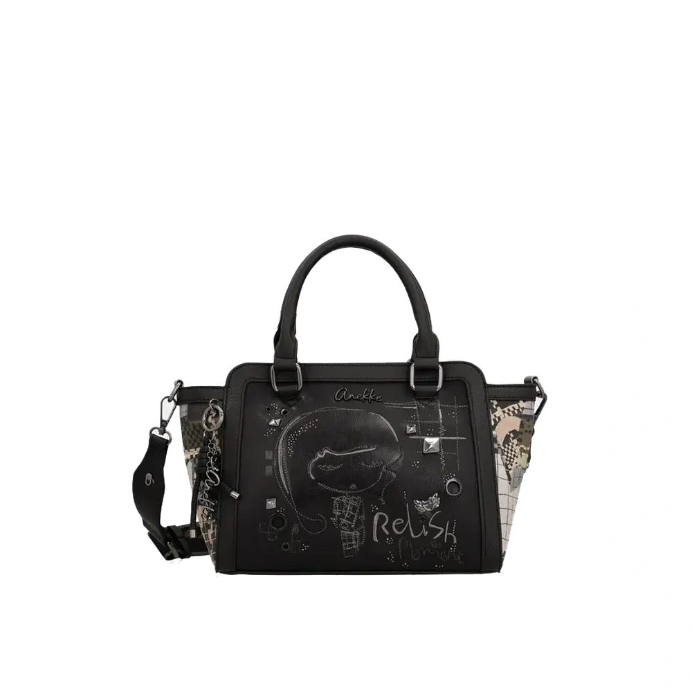 Borsa Bowling Donna Anekke Iron con Doppi Manici e Tracolla