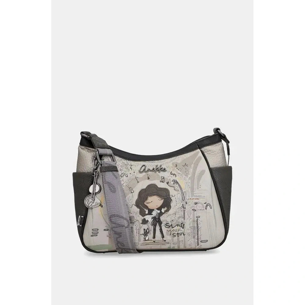 Borsa Tracolla Grande Donna Anekke Melody Tasche Laterali Cerniera
