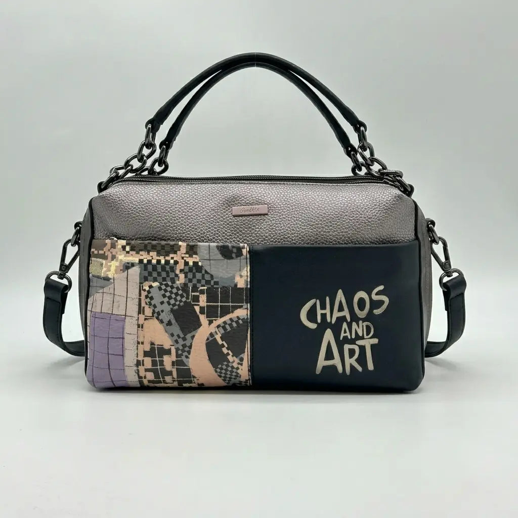 Borsa a Tracolla Donna Anekke Iron Stile Ribelle con Cerniera