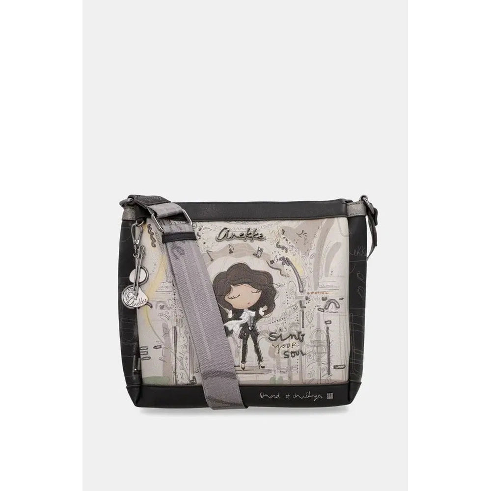 Borsa Tracolla Media Donna Anekke Orchestra 3 Scomparti Cerniera