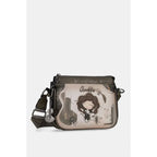 Borsa a Tracolla Donna Anekke Orchestra 3 Scomparti Regolabile