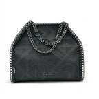 Borsa a Spalla Donna Anekke Iron con Manico in Metallo e Tracolla