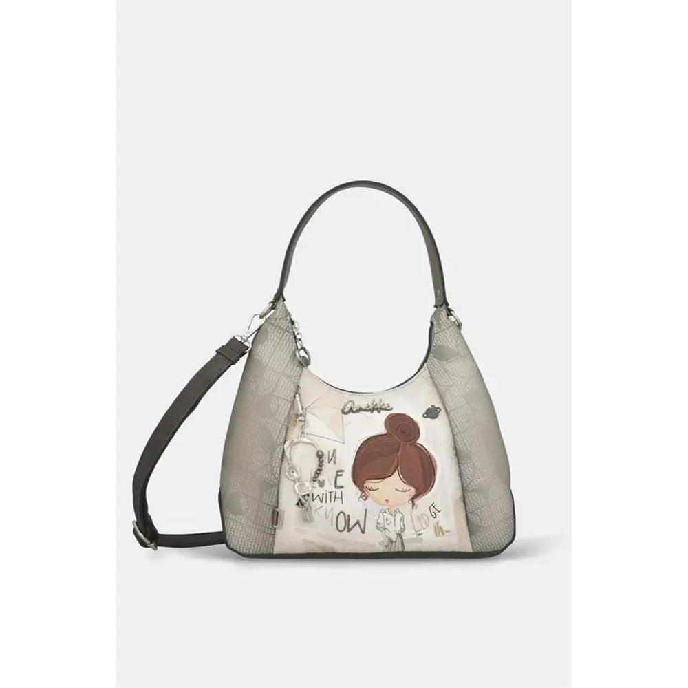 Anekke Borsa a Spalla e a Tracolla Sophia | Leggera e Versatile | 33 cm