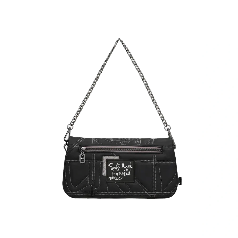 Borsa a Tracolla Donna Anekke Iron con Manico in Metallo