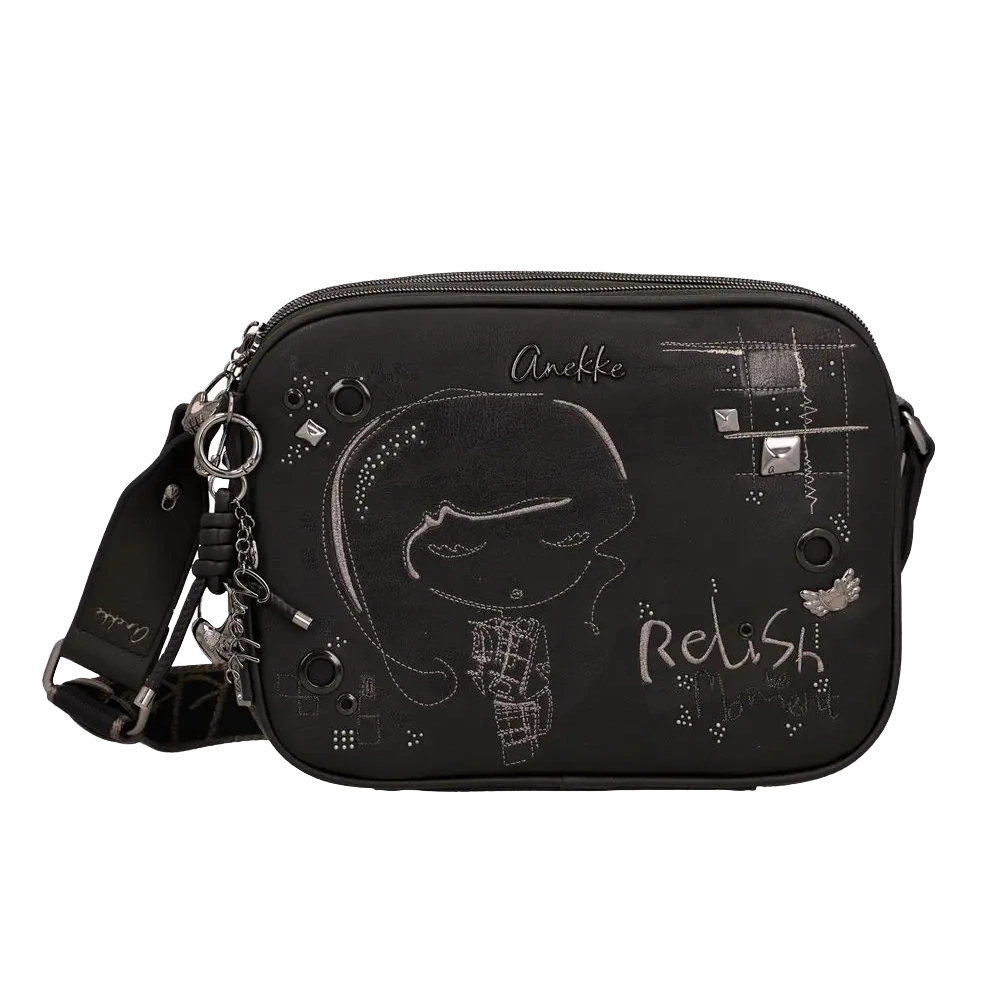Borsa a Tracolla Donna Anekke Iron 3 Scomparti Regolabile