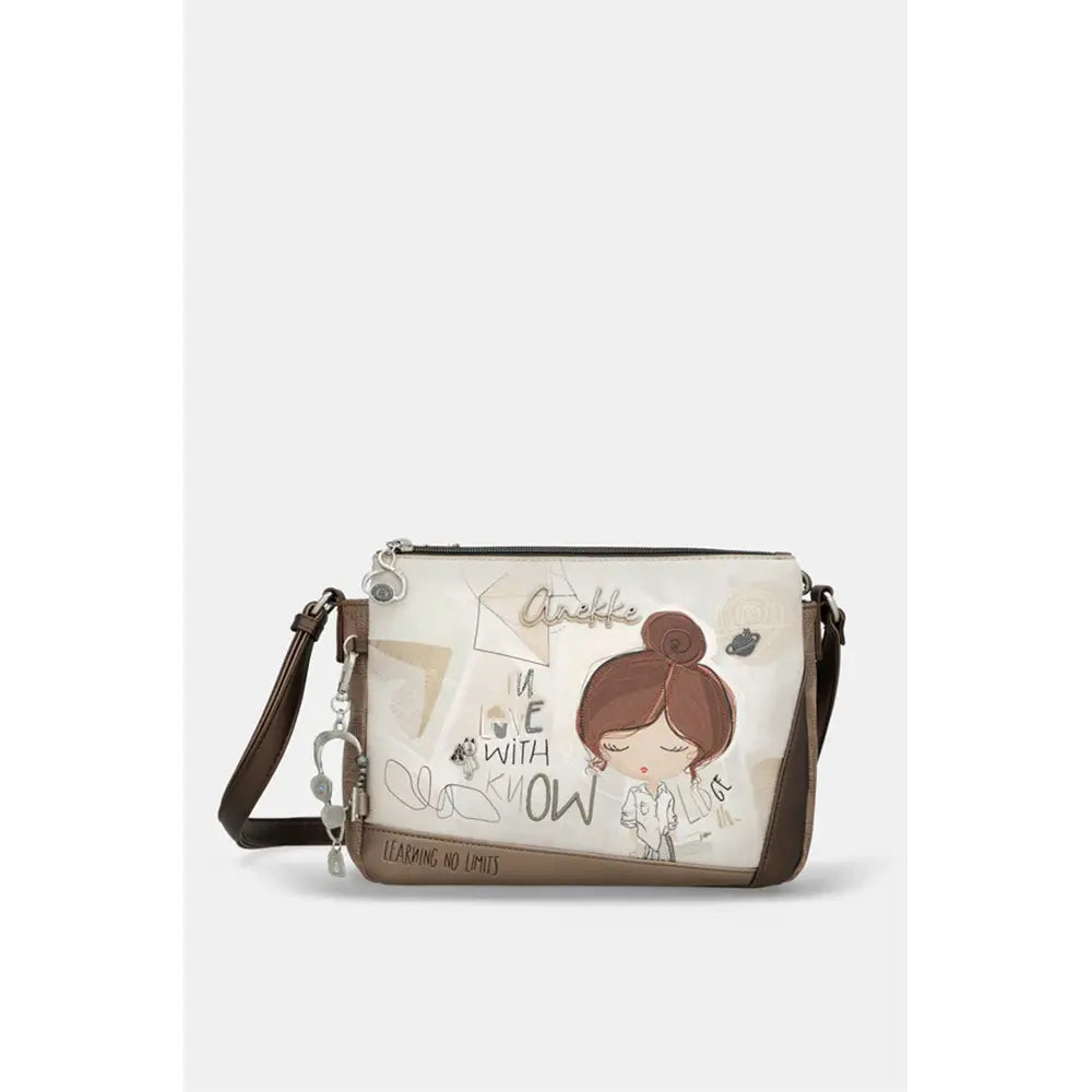 Anekke Borsa a Tracolla con 3 Scomparti Sophia | Massima Organizzazione