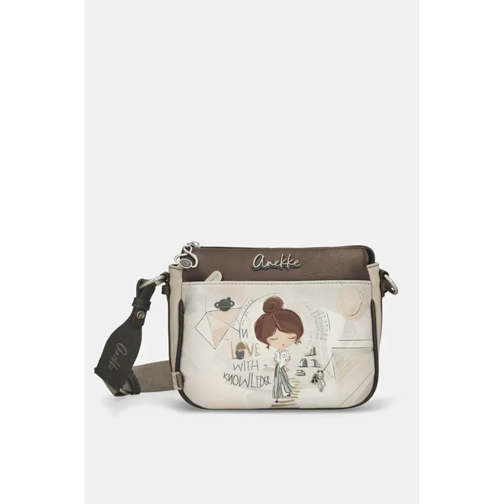 Anekke Borsa a Tracolla con Stampa Sophia | Ispirazione e Stile | 26 cm