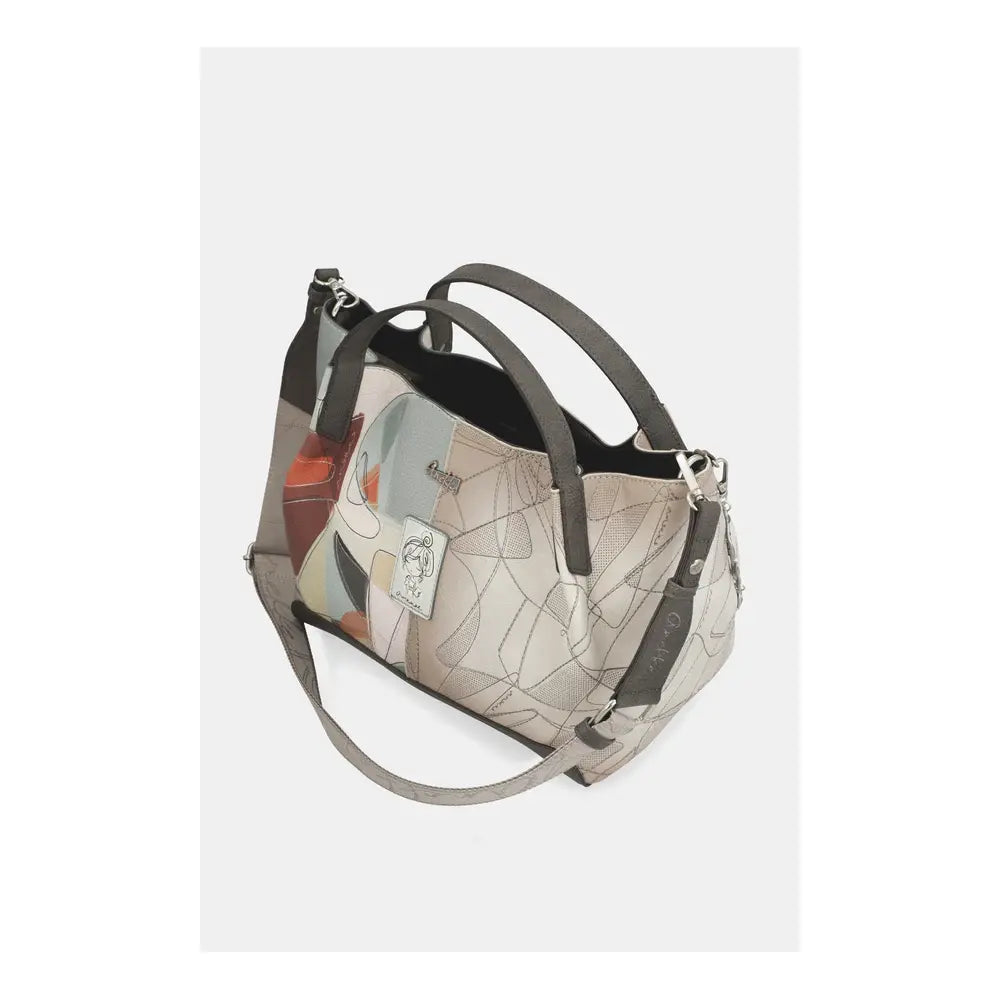 Anekke Borsa con Manico Corto e Tracolla Auralis | Nuova Collezione 2026 SS26 | 46 cm