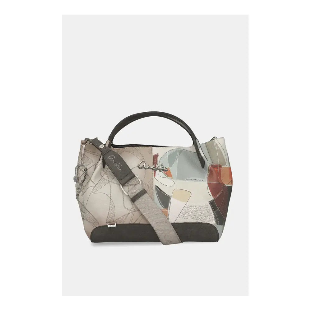 Anekke Borsa con Manico Corto e Tracolla Auralis | Nuova Collezione 2026 SS26 | 46 cm