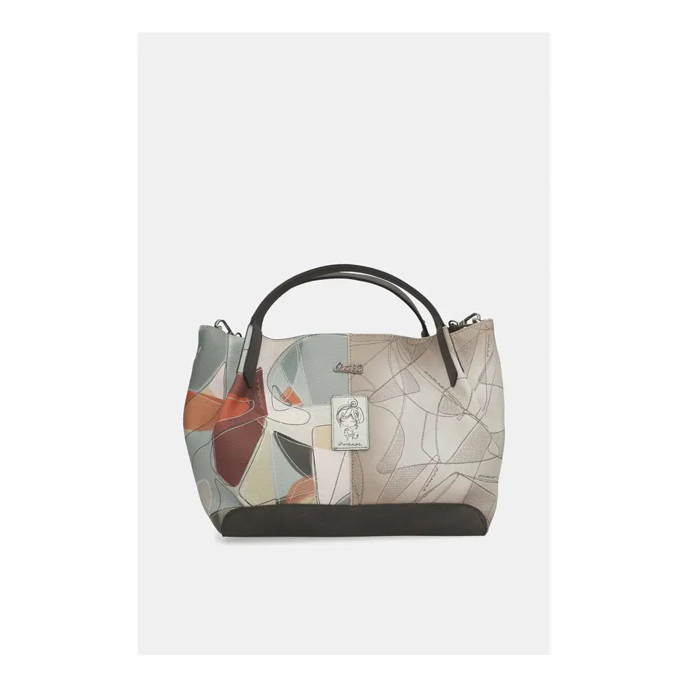 Anekke Borsa con Manico Corto e Tracolla Auralis | Nuova Collezione 2026 SS26 | 46 cm