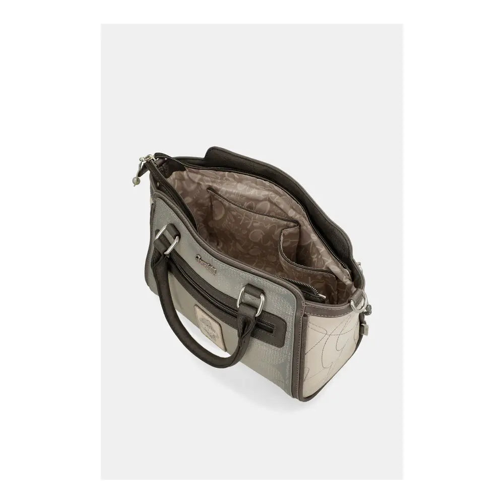 Anekke Borsa con Manico Corto e Tracolla Sophia | Eleganza Geometrica