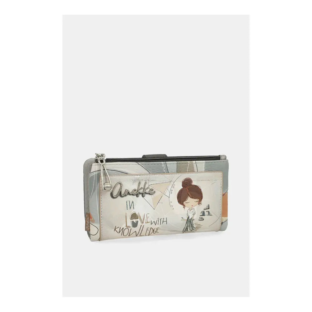 Anekke Portafoglio Medio RFID Sophia | Nuova Collezione 2026 SS26 | 18 cm