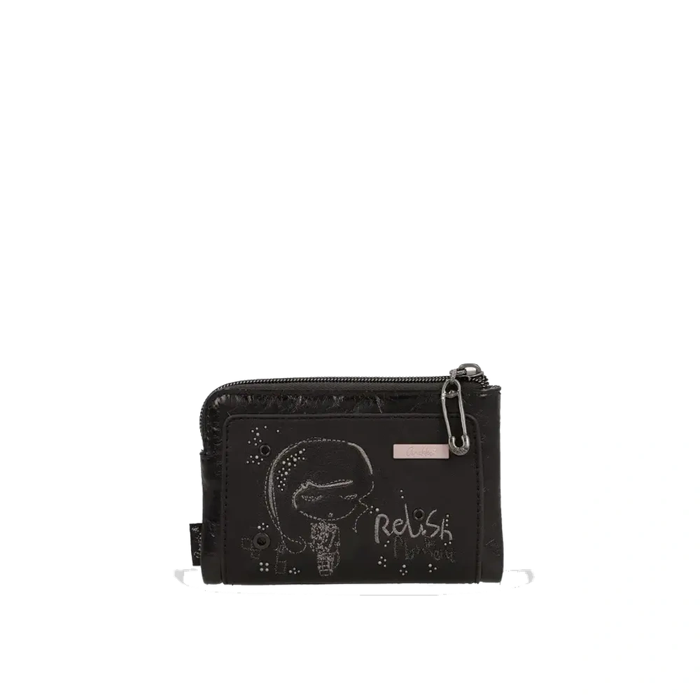 Portafoglio Morbido Medio RFID Donna Anekke Iron Flessibile