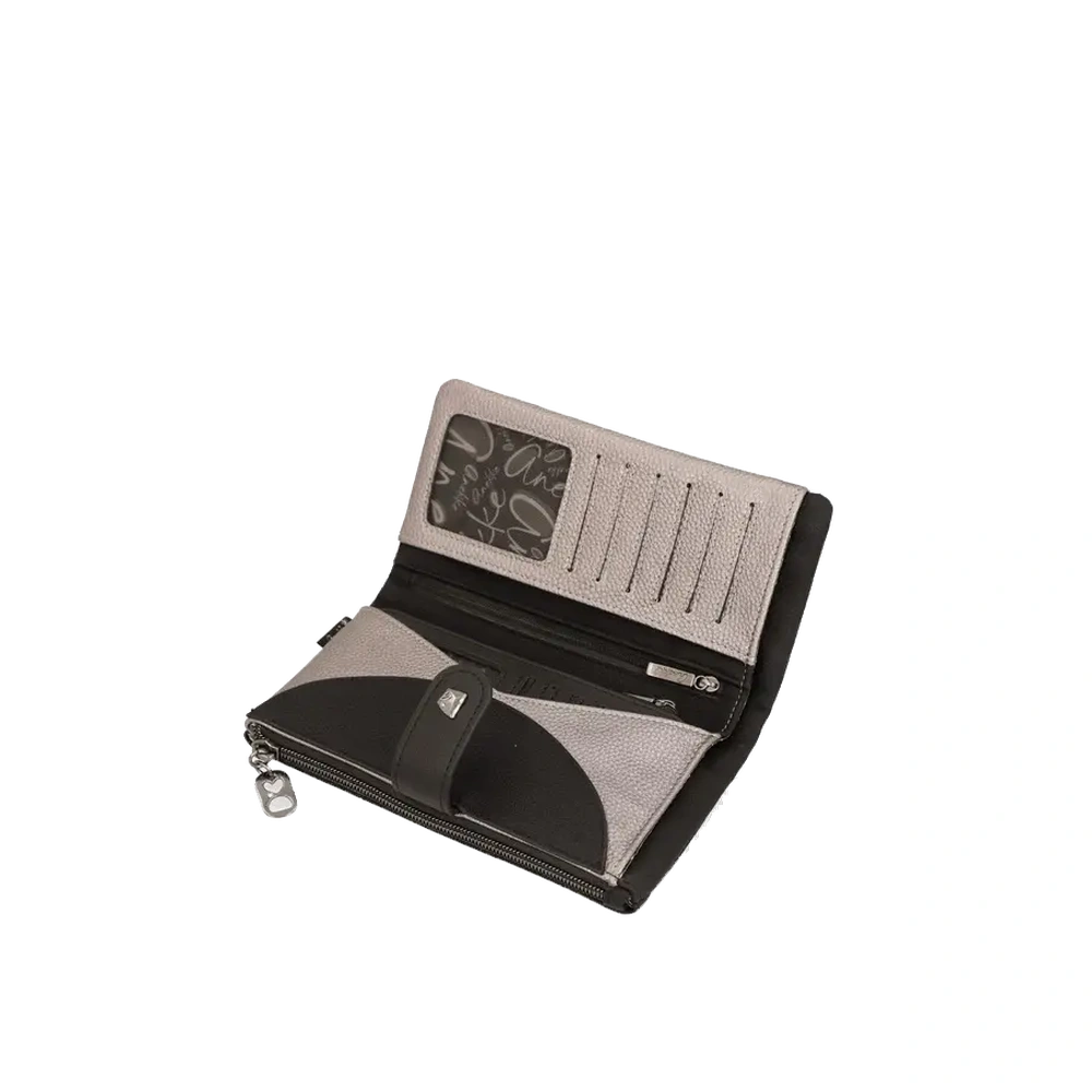 Portafoglio Morbido RFID Donna Anekke Iron con Portatessere