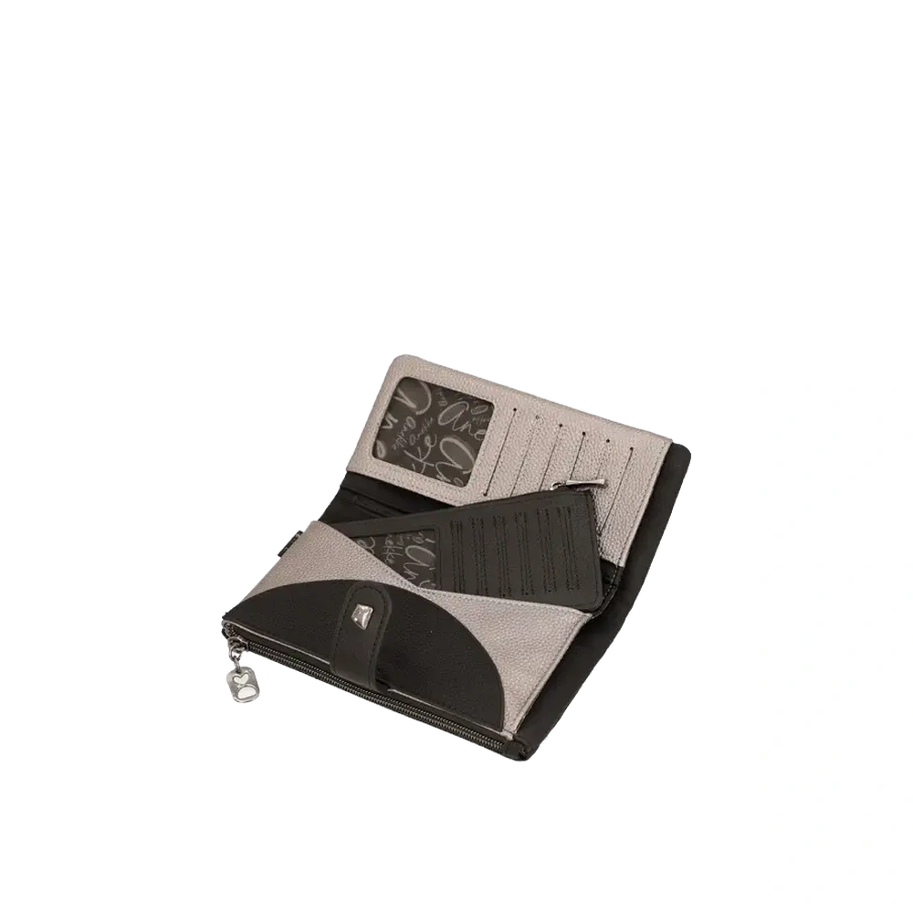 Portafoglio Morbido RFID Donna Anekke Iron con Portatessere