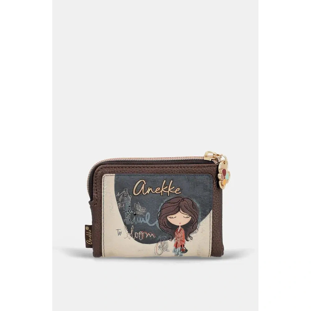 Anekke Portafoglio Piccolo RFID Tulip | Portafoglio Donna FW 26/27