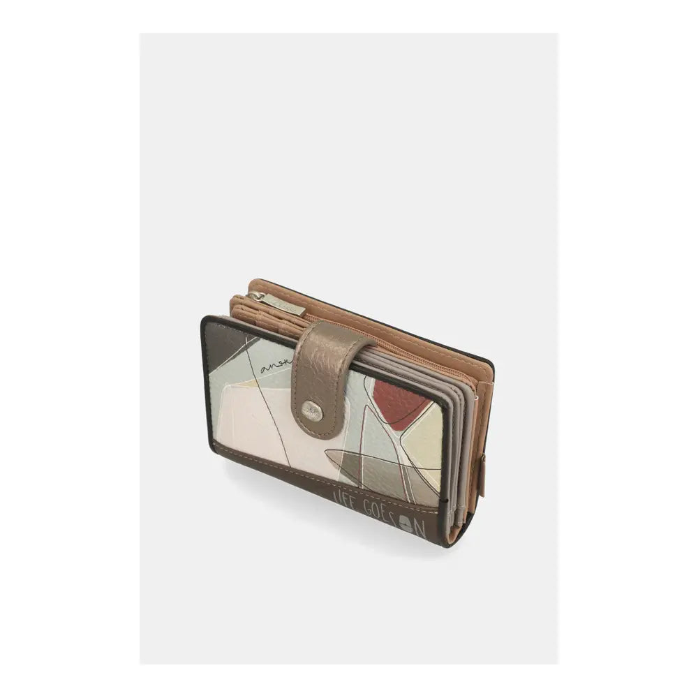 Anekke Portafoglio Rigido RFID Sophia | Nuova Collezione 2026 SS26 | 14 cm