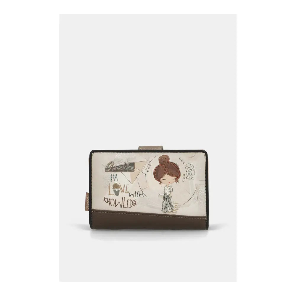 Anekke Portafoglio Rigido RFID Sophia | Nuova Collezione 2026 SS26 | 14 cm