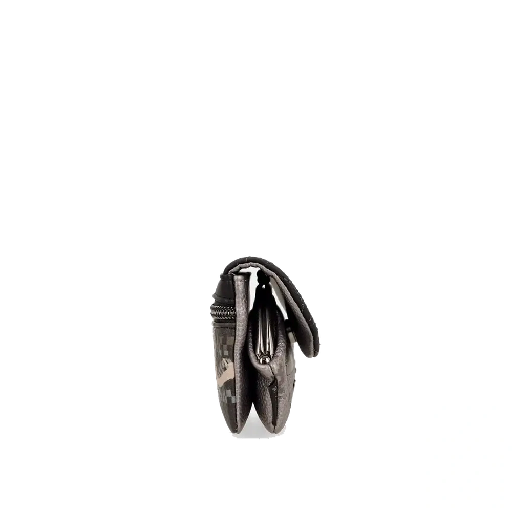 Portamonete Piccolo Donna Anekke Iron con Chiusura a Bacio