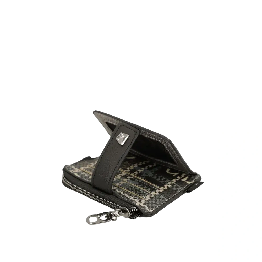 Portatessere Piccolo Donna Anekke Iron con Flap e Cerniera