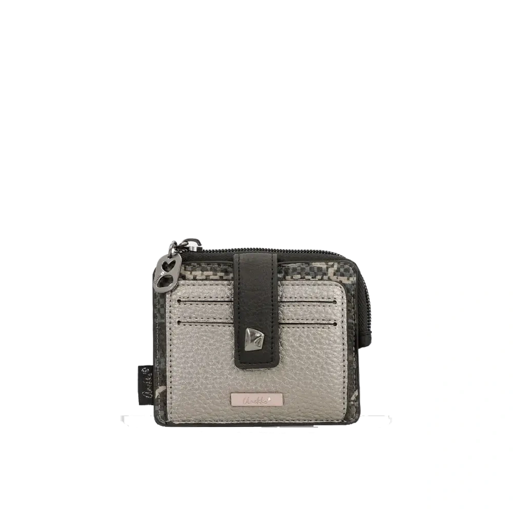 Portatessere Piccolo Donna Anekke Iron con Flap e Cerniera