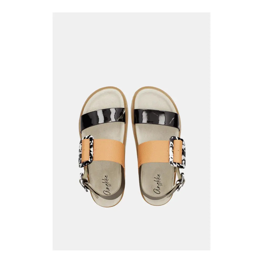 Anekke Sandali con Platform Arancioni e Neri | Nuova Collezione 2026 SS26