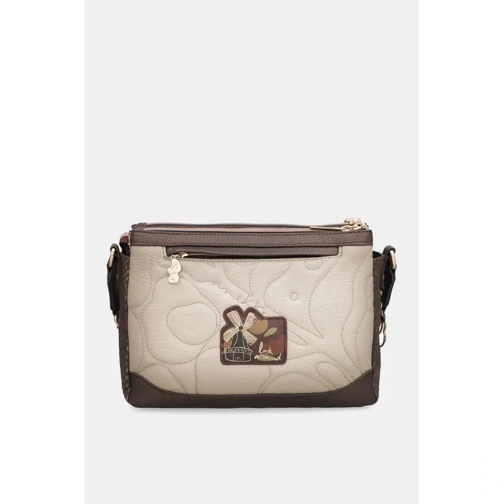 Anekke Tracolla 3 Scomparti Tulip | Borsa Donna Design Originale FW 26/27