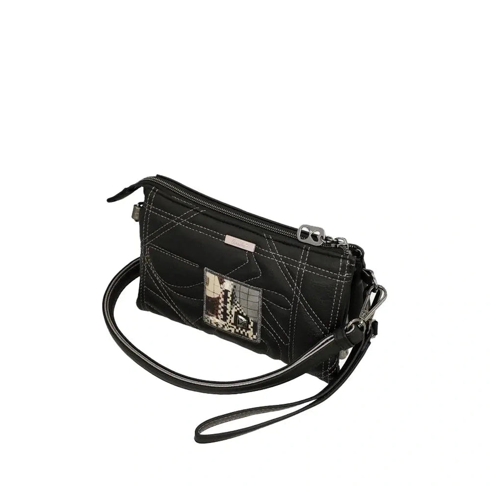 Borsa a Tracolla Piccola Donna Anekke Iron 3 Scomparti