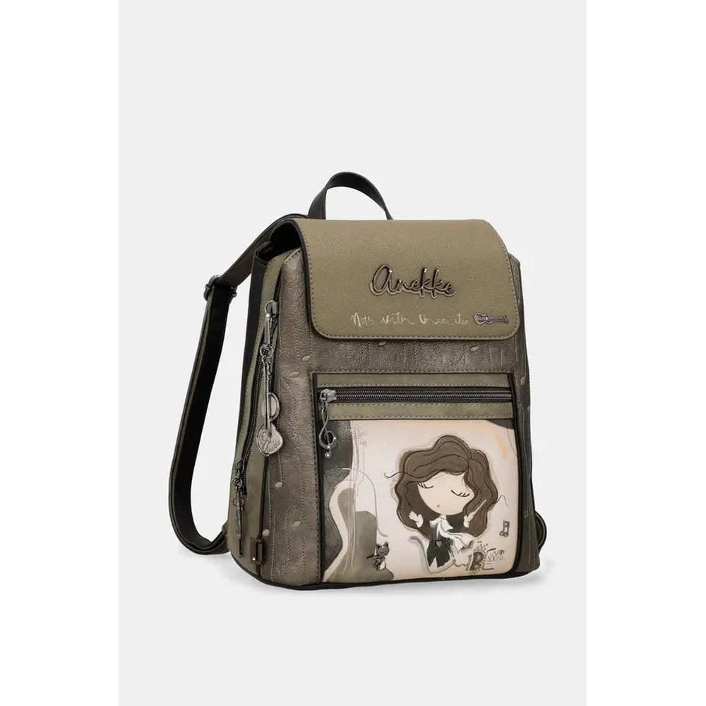 Zaino con Patta Donna Anekke Orchestra Design Urban Chic Ecopelle
