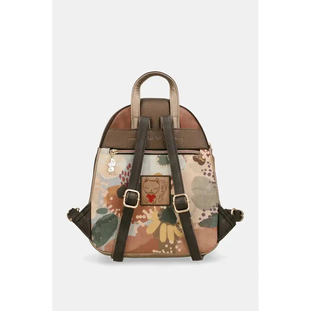Anekke Zaino con Patta Tulip | Zaino Donna Design Originale FW 26/27
