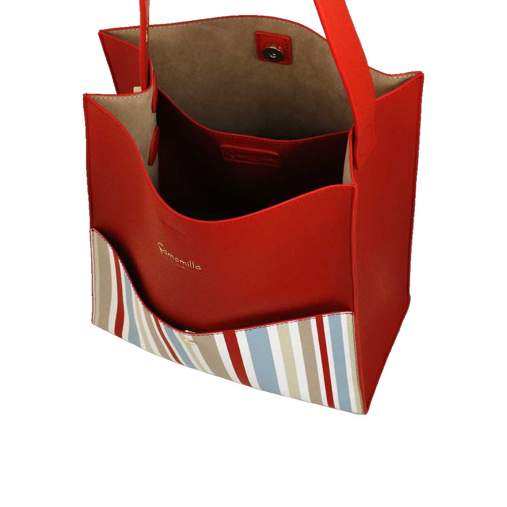 Camomilla Milano Bag in Bag L Betsey Rosso