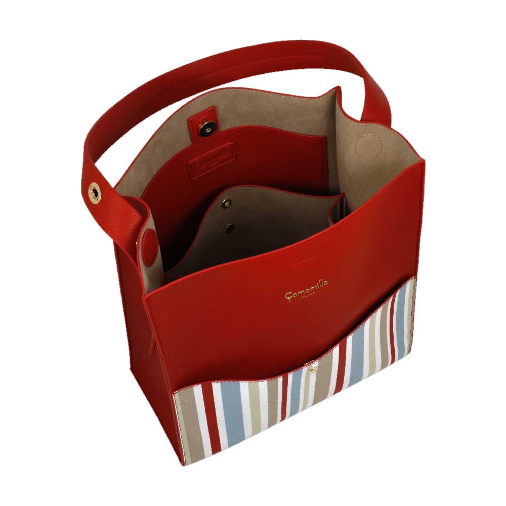 Camomilla Milano Bag in Bag L Betsey Rosso