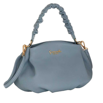 Camomilla Milano Borsa a Mano con Tracolla Amelie Azzurro MS/SC