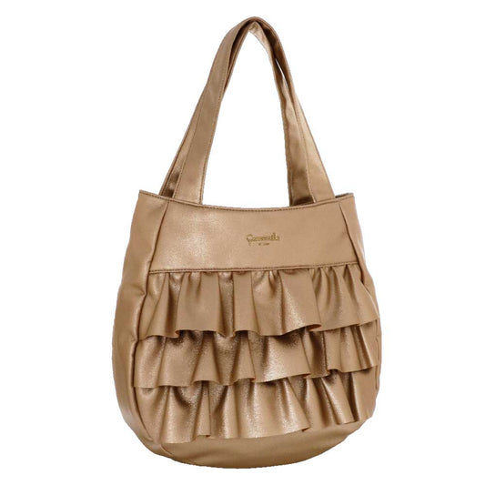 Camomilla Milano Borsa a Spalla Arielle Bronzo