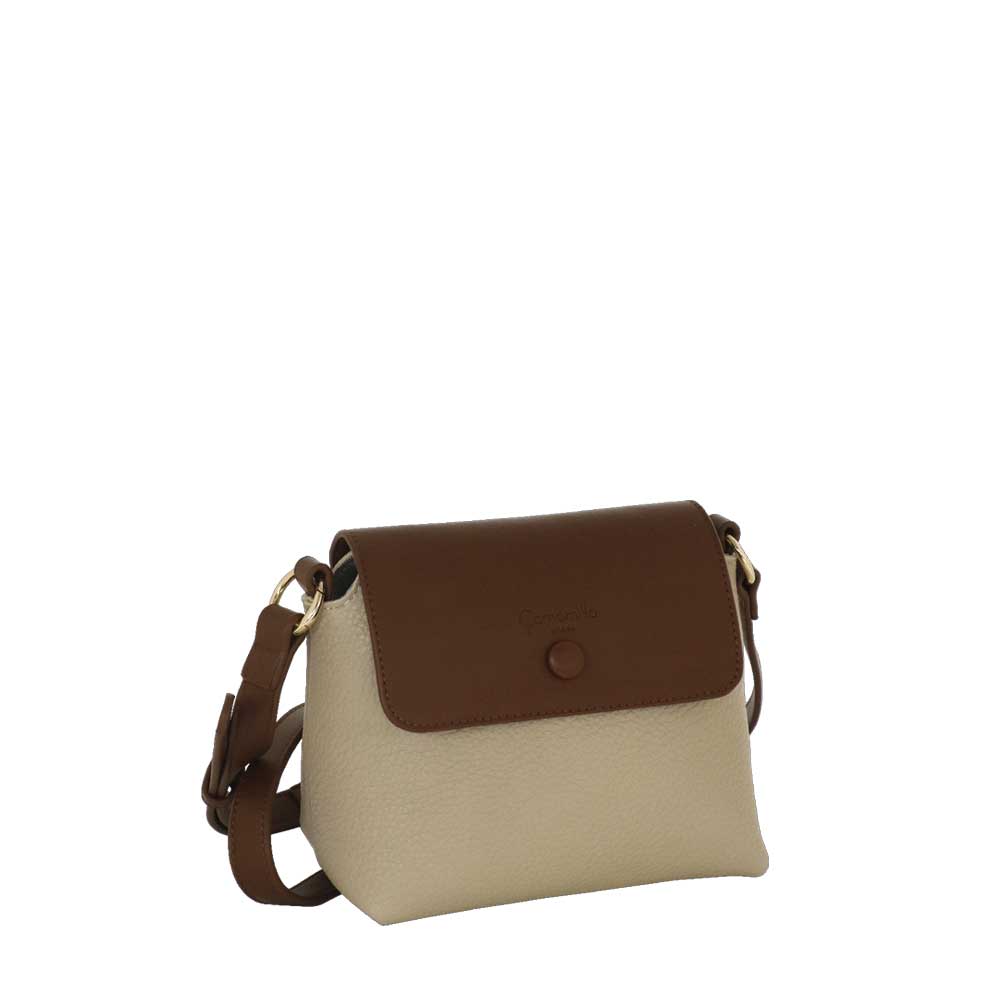 Camomilla Milano | Bag in Bag Bree M Beige con Dettagli a Contrasto